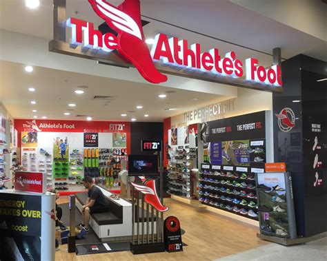 athlete's foot shoestore.